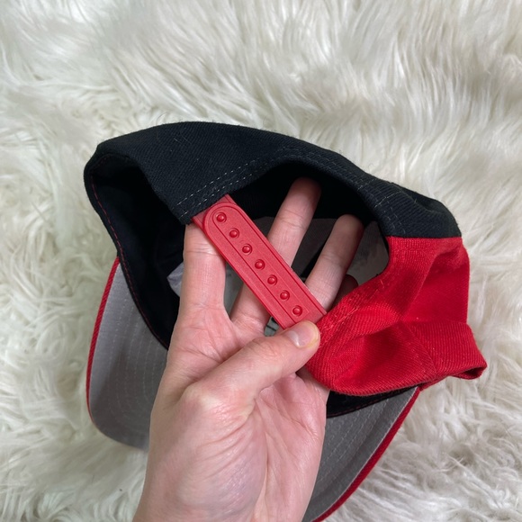 Vintage Chicago Bulls NBA Logo Athletic Splash 90’s Snapback Hat Cap Rare - Picture 4 of 6